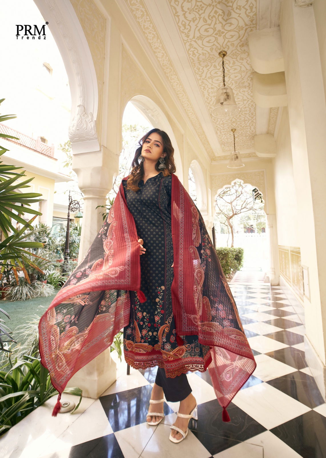 Charm By By Prm Printed Heavy Pure Jam Cotton Dress Material Wholesale Suppliers In Mumbai